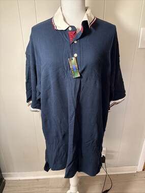 NWT VTG Alexander Julian Colours Polo Shirt Men's Size 2XL AA